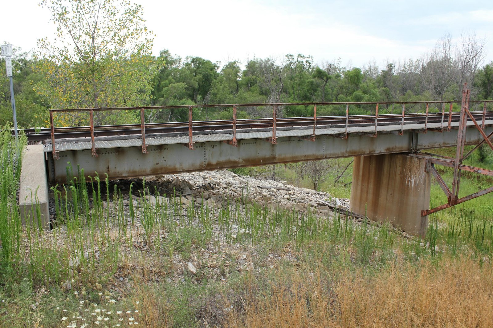 South span (span #1)